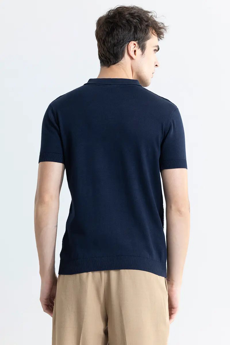 Naval Blue Polo T-Shirt