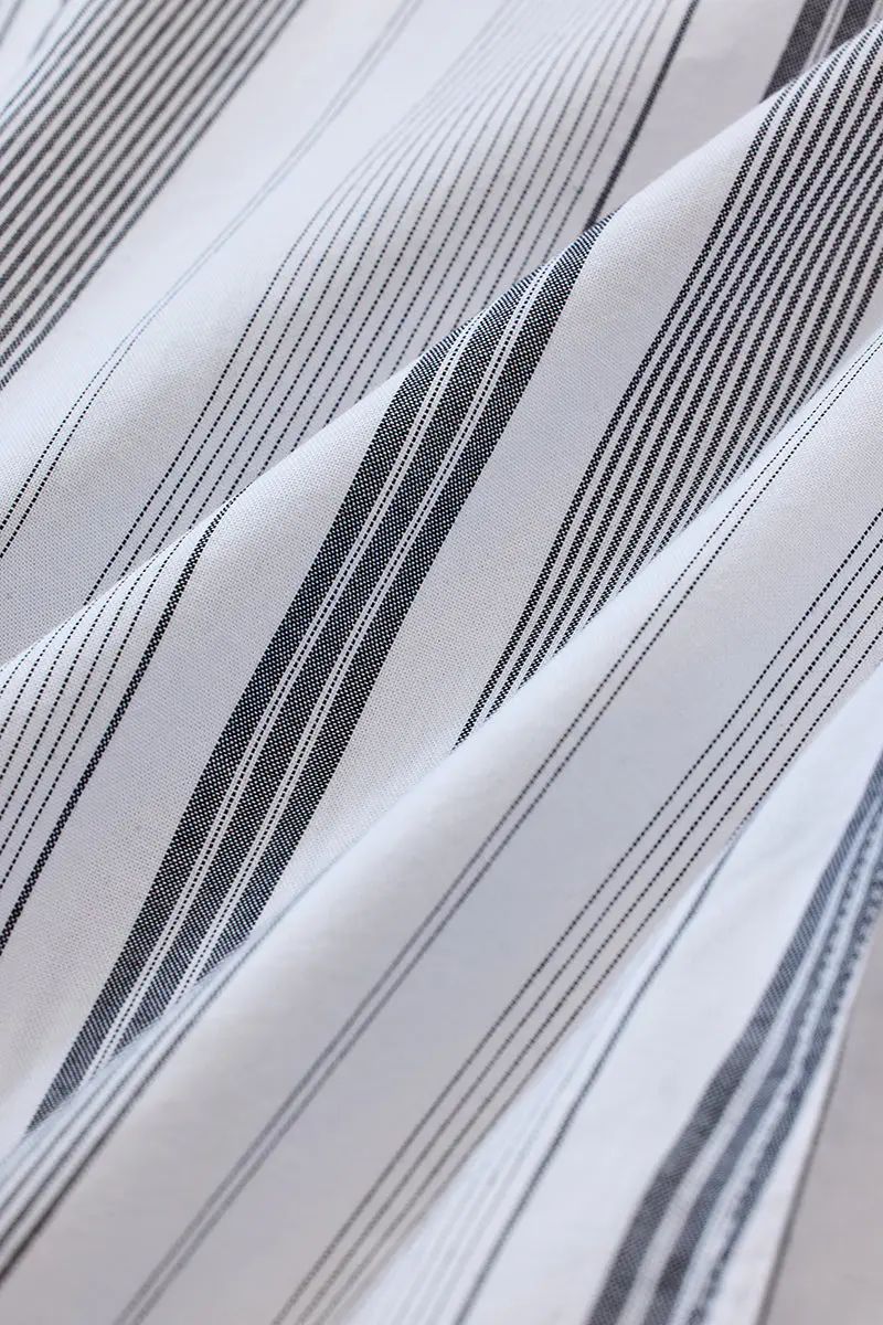 Bourg Graphite Stripe