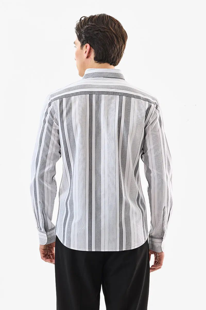 Bourg Graphite Stripe