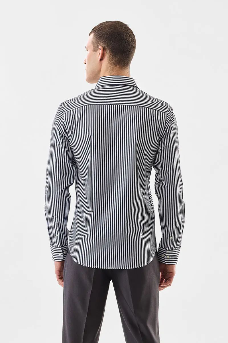 Bourg Onyx Pinstripe
