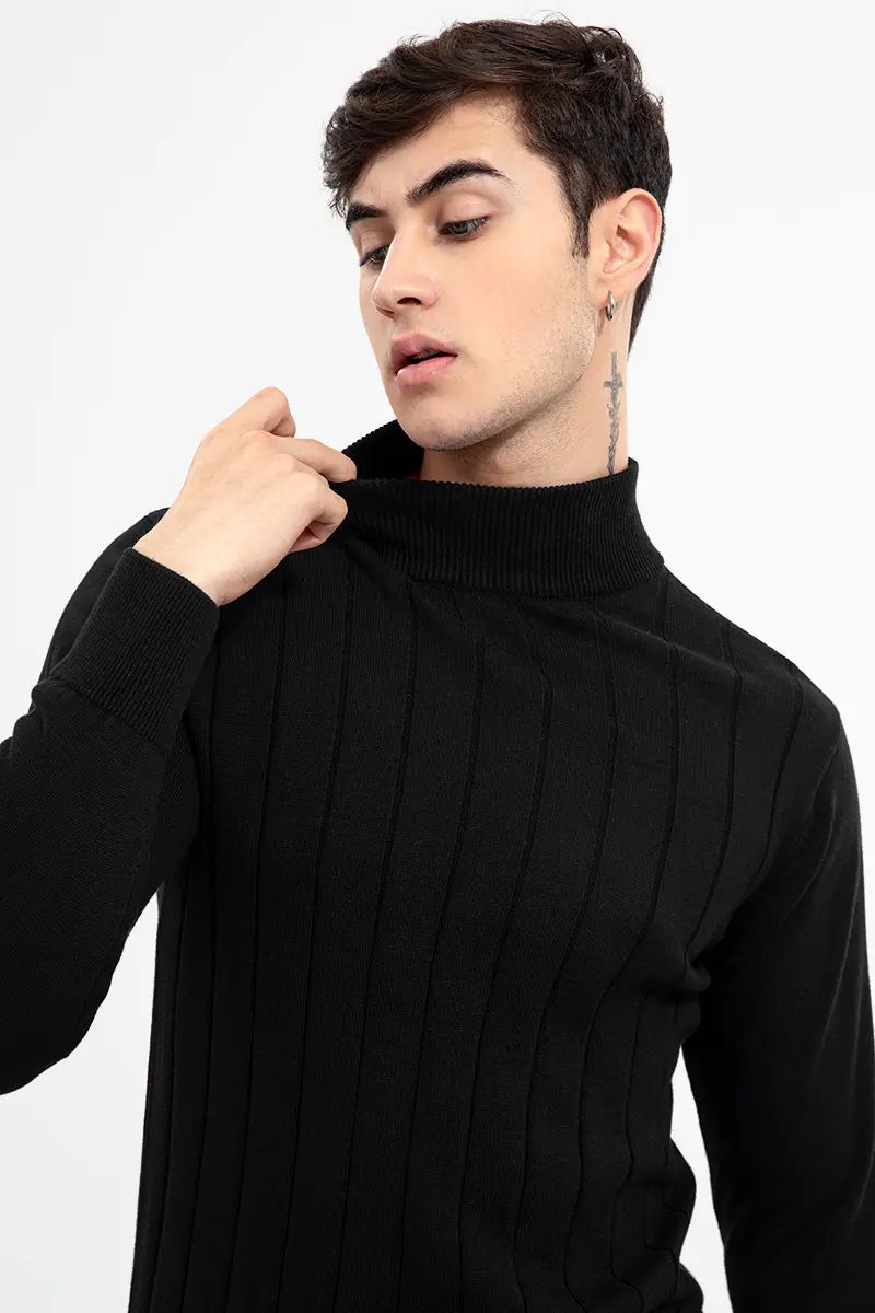 Jet Black Sweater