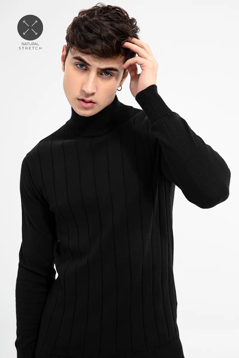 Jet Black Sweater