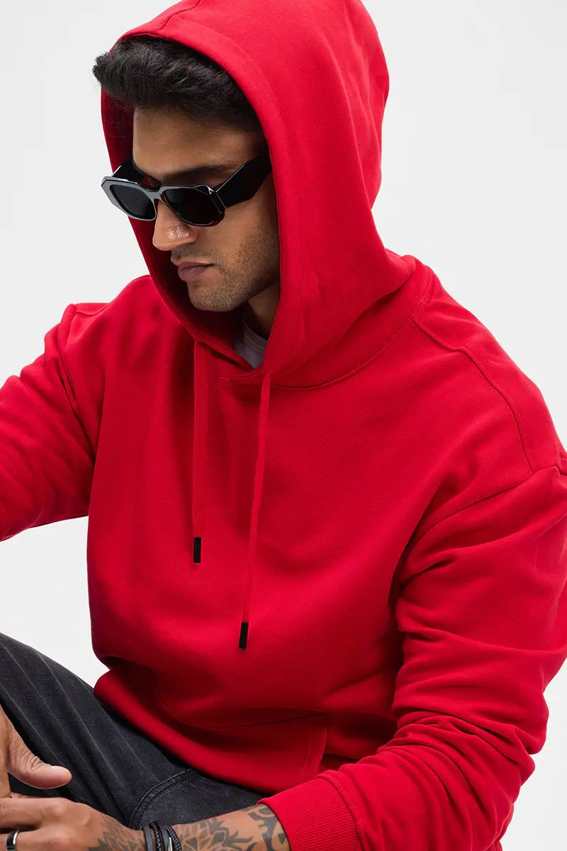 The Atomic Red Hoodie