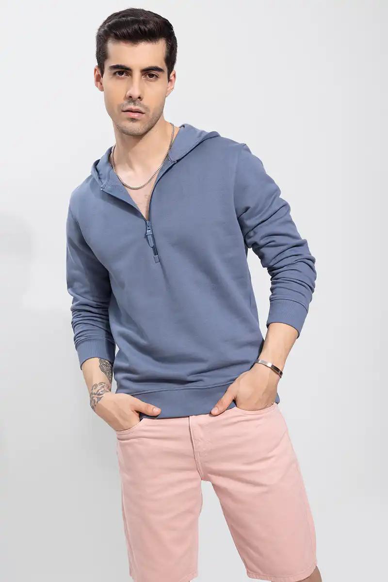 The Steel Blue Hoodie