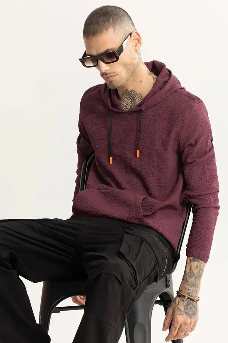 The Wine-Stain Hoodie