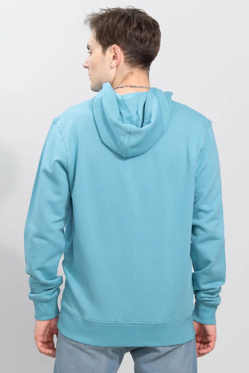 Aqua Blue Hoodie