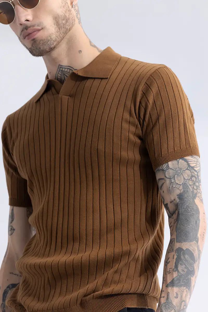 The Caramel Polo T-Shirt