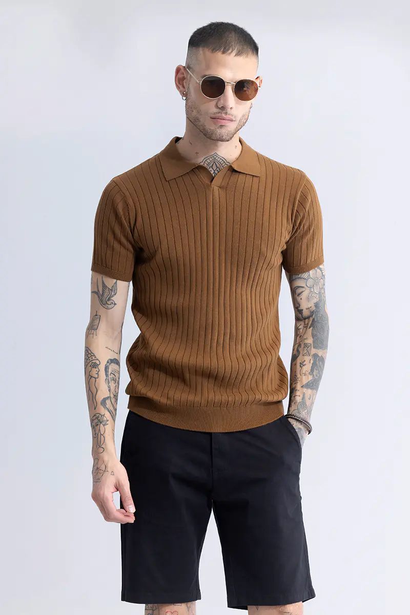 The Caramel Polo T-Shirt