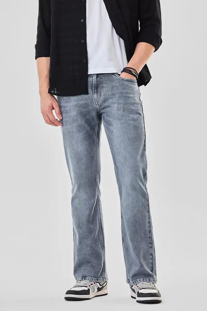 Stonewash Grey Jeans