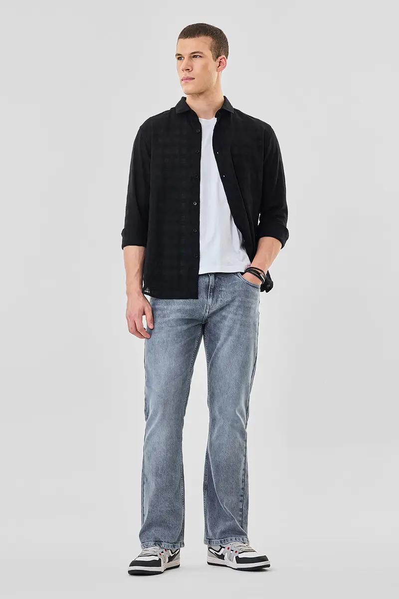 Stonewash Grey Jeans