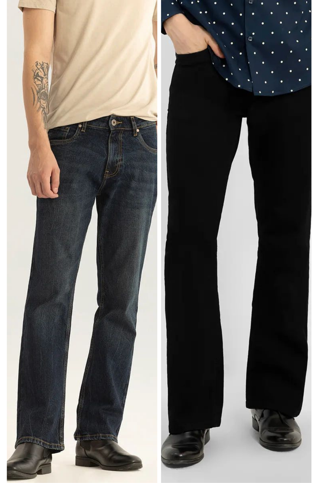 Classic Bootcut Fit Jeans Set of 2