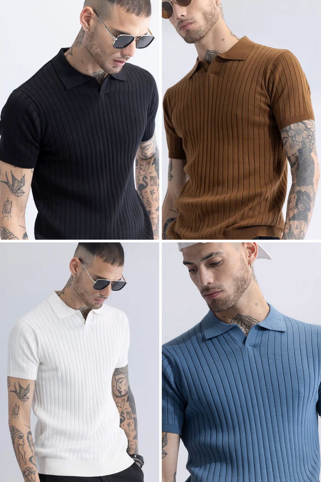 The Shades Polo T-Shirts Set of 4